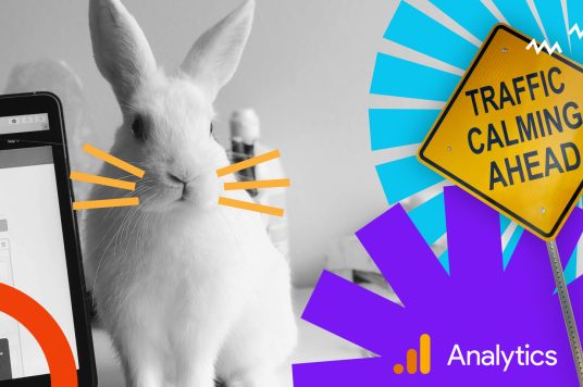 Google Analytics 4 - realtime overview report.