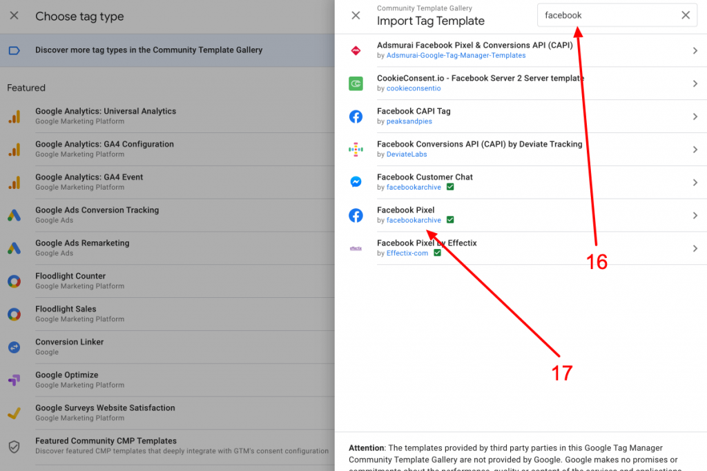 Facebook Pixel by facebook archive tag